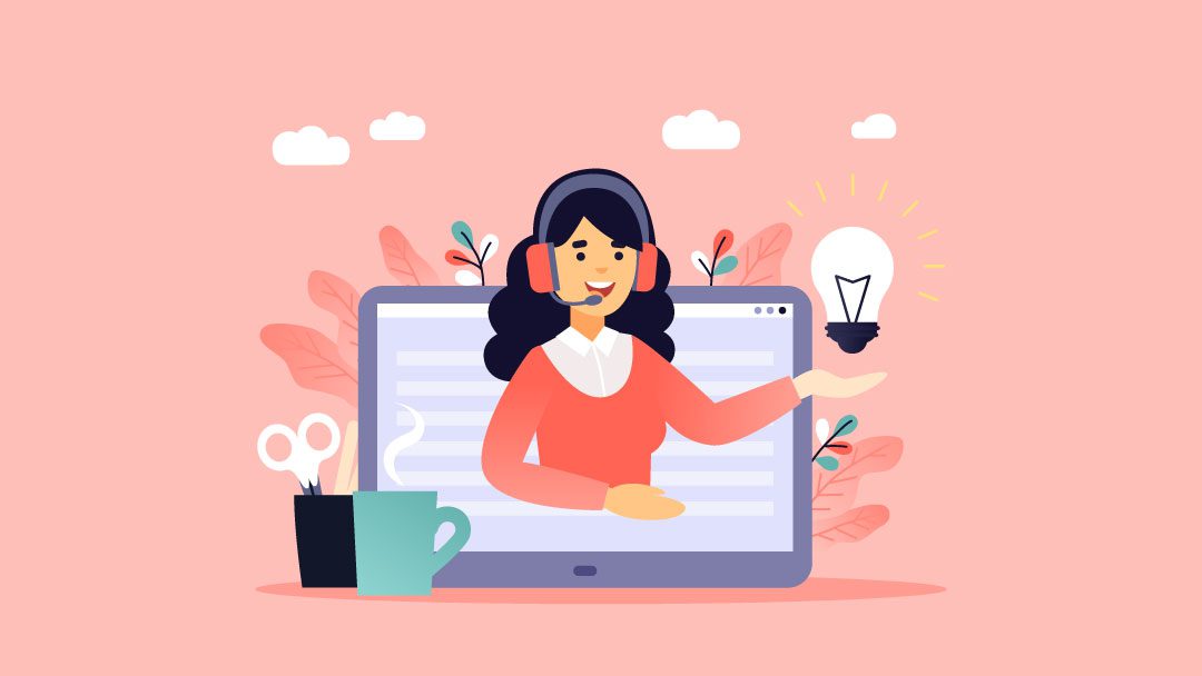 A comparison of a stressed business owner vs. a successful brand using remote staffing solutions to automate digital marketing.