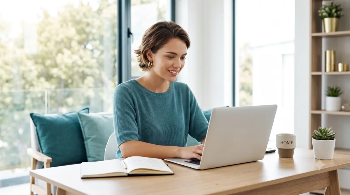 A diverse team of virtual assistants collaborating remotely with a business owner, symbolizing seamless global scaling without physical office space.